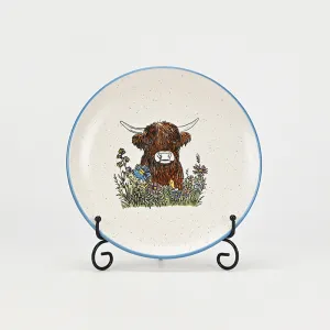 Yak Pasture Plate-blue