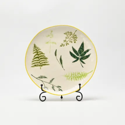 Whirling Leaves Plate