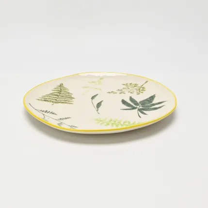 Whirling Leaves Plate