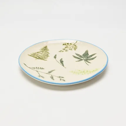 Whirling Leaves Plate