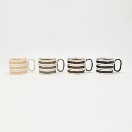 Cake Slice Stripe Mug-1
