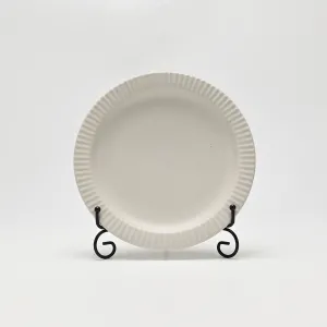 Sesame-Dotted Embossed Plate - 2