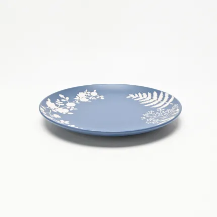 Blues Wildflower Plate-1