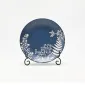 Blues Wildflower Plate-2