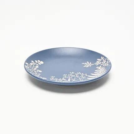 Blues Wildflower Plate-2