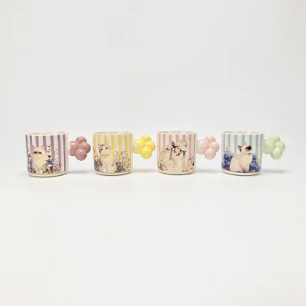 Flowerhouse Kitty Mug-1