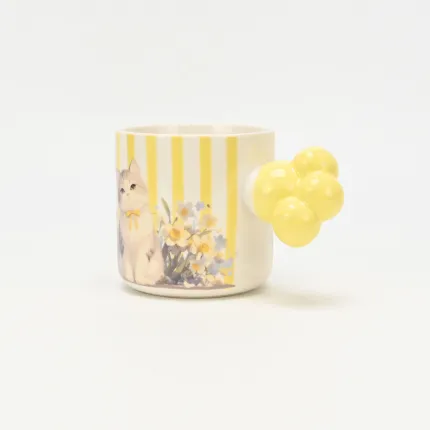 Flowerhouse Kitty Mug-2