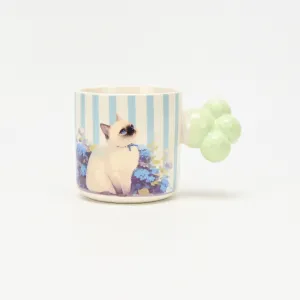 Flowerhouse Kitty Mug-4