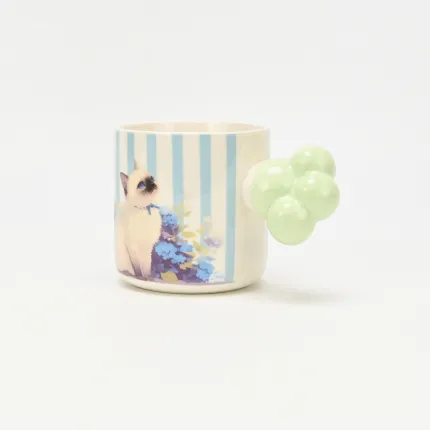 Flowerhouse Kitty Mug-4