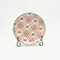 Christmas Plaid Plate-2