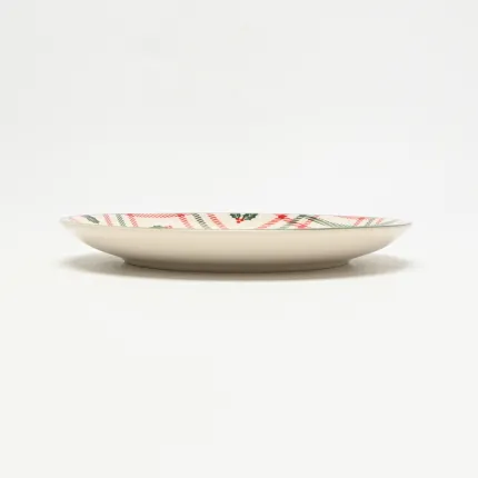 Christmas Plaid Plate-2