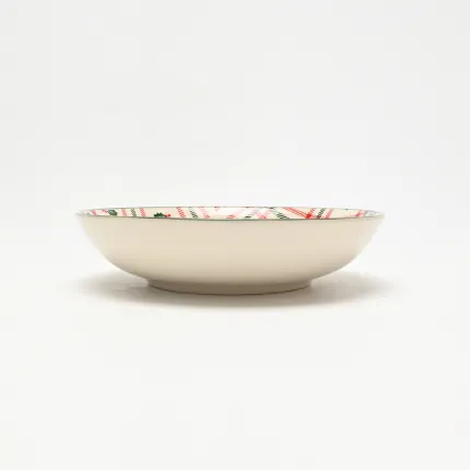 Christmas Plaid Bowl-1