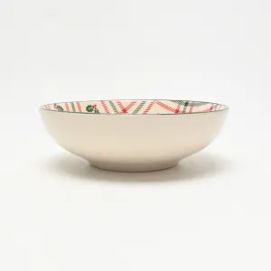 Christmas Plaid Bowl-2