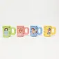Colorful Dog Mug-Blue