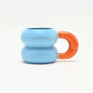 Stackable Bubble Mug-Blue