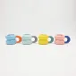 Stackable Bubble Mug-Blue
