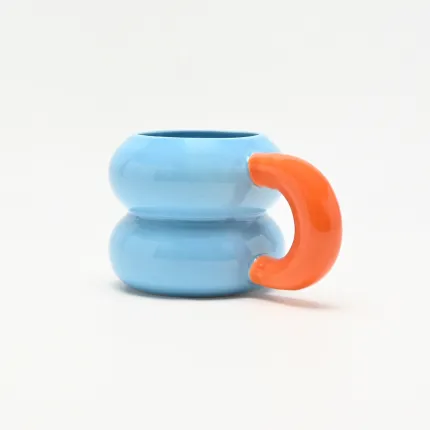 Stackable Bubble Mug-Blue