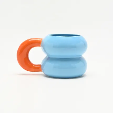 Stackable Bubble Mug-Blue