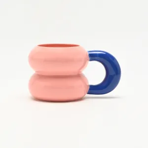 Stackable Bubble Mug-Pink