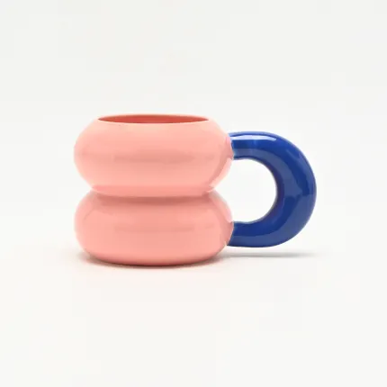 Stackable Bubble Mug-Pink