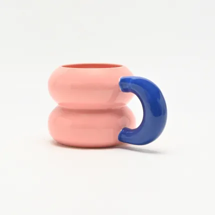 Stackable Bubble Mug-Pink