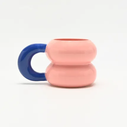 Stackable Bubble Mug-Pink