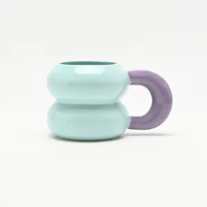 Stackable Bubble Mug-Light green
