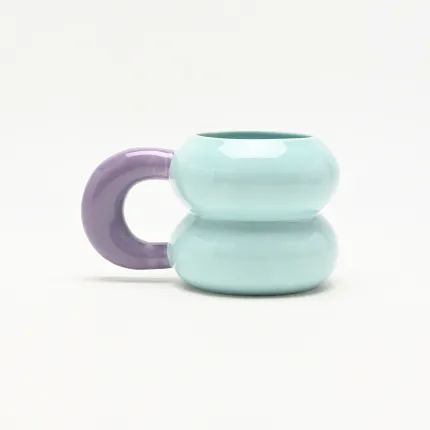 Stackable Bubble Mug-Light green