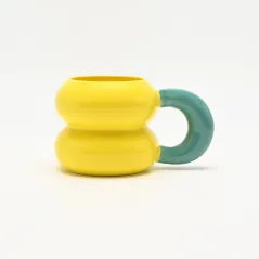 Stackable Bubble Mug-Yellow
