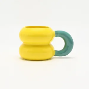 Stackable Bubble Mug-Yellow