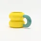 Stackable Bubble Mug-Yellow