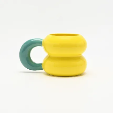 Stackable Bubble Mug-Yellow