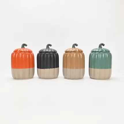 Pumpkin Jar-Brown
