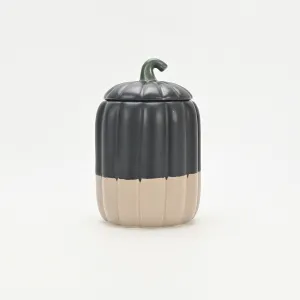 Pumpkin Jar-Black