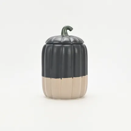 Pumpkin Jar-Black