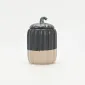 Pumpkin Jar-Black
