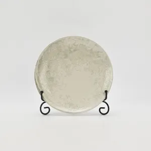 Ivory Cloud Plate-2