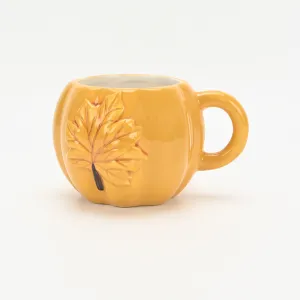 Autumn Leaf Pumpkin Mug-1