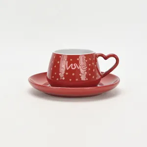 Sweet Heart Cup and Saucer-1