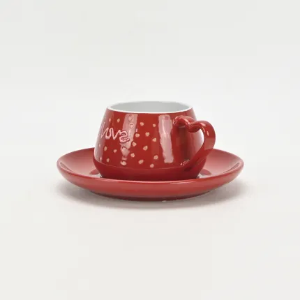 Sweet Heart Cup and Saucer-1