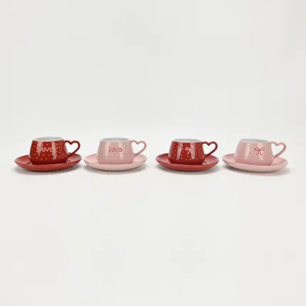Sweet Heart Cup and Saucer-1