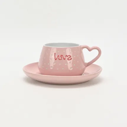 Sweet Heart Cup and Saucer-2