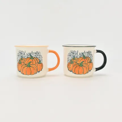 Cozy Autumn Pumpkin Mug-2