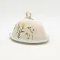 Country-Style Floral Butter Dish