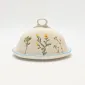 Country-Style Floral Butter Dish