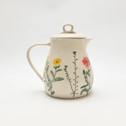 Country-Style Floral Pitcher-1