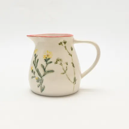 Country-Style Floral Pitcher-2