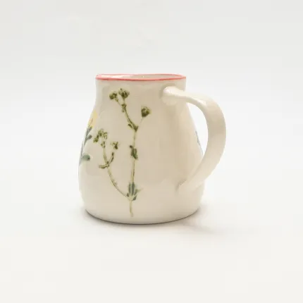 Country-Style Floral Pitcher-2