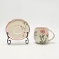 Country-Style Floral Cup&Saucer