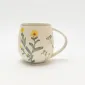 Country-Style Floral Mug